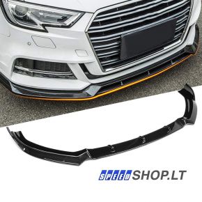 AUDI A3 priekinio bamperio pažeminimas Carbon